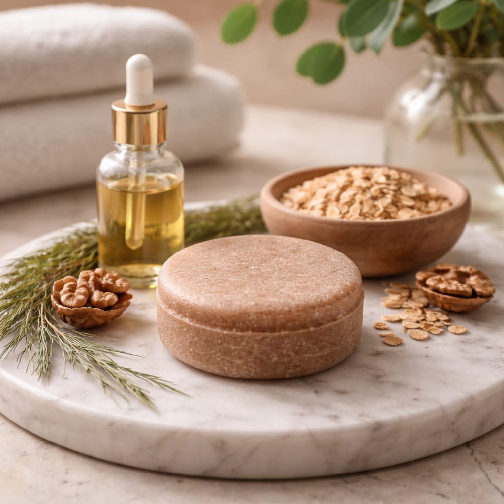 Shampoo de avena y miel